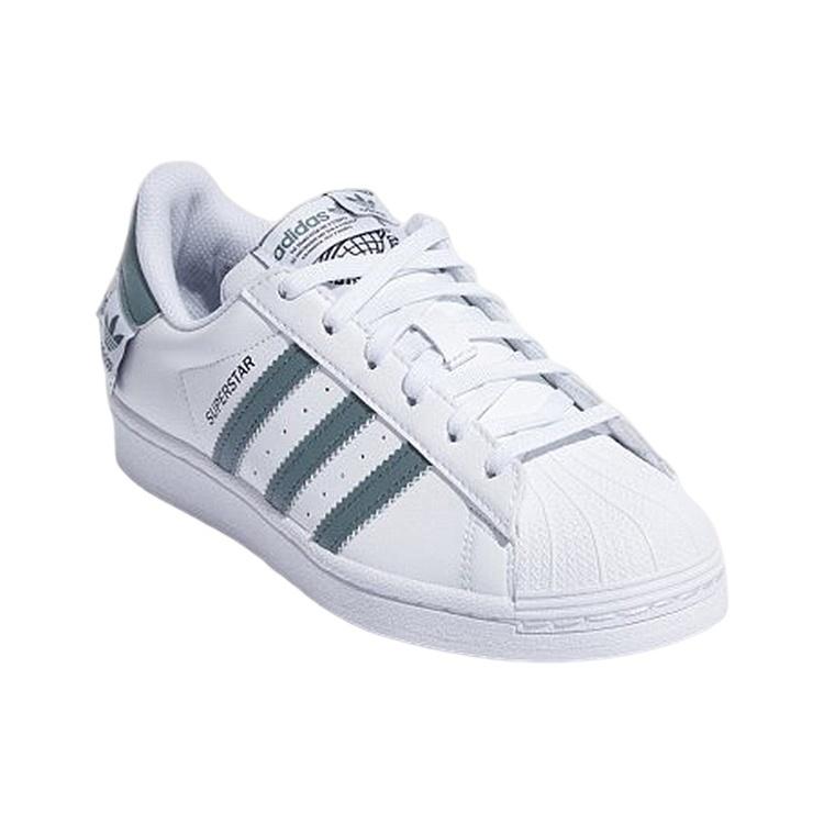 adidas Superstar 'Белый Синий' Мужские HQ6455