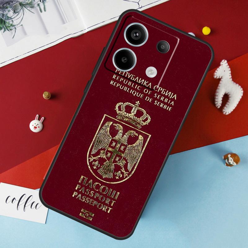 Чехол с флагом Сербии для Xiaomi Redmi Note 13 12 10 8 9 11 Pro 12S 10S 11S Redmi 13C 10A 10C 9C 12C Cover
