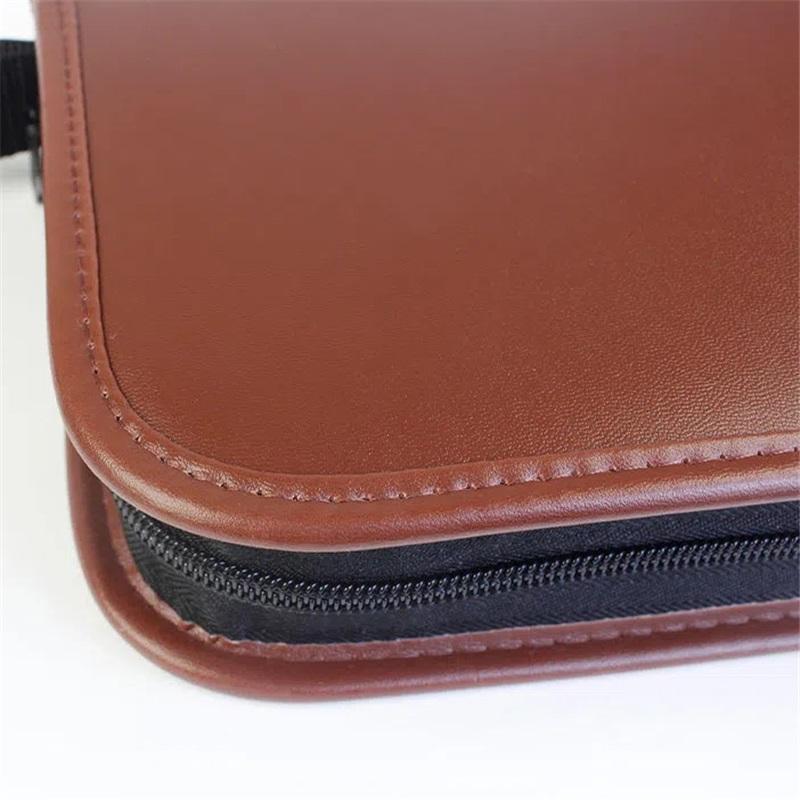 Сумка для гольф-инструментов Многофункциональная сумка для гольф-аксессуаров Портативная Вместительная Сумка из кожи для гольф-оборудования и аксессуаров