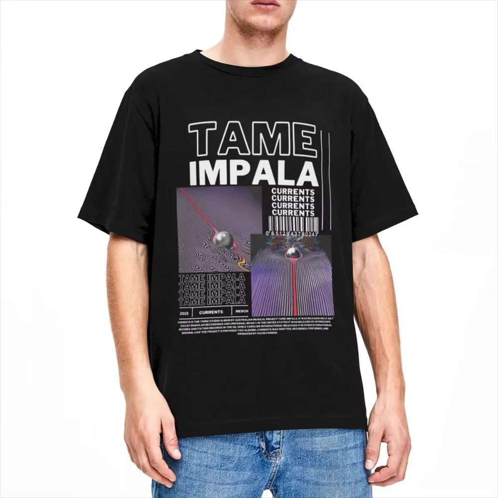 Новое поступление Мужская Женская футболка Tame Impala Одежда Epiphany Pop Футболка Одежда Уникальная футболка
