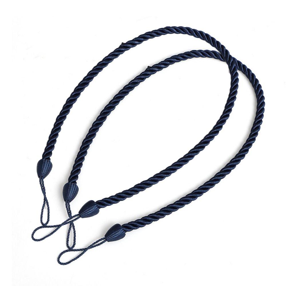 2Pcs Ins Style Curtains Binding Rope Easy To Use Curtains Tied Strap Home Decor