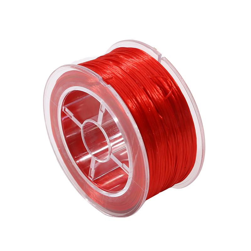 90M эластичные нити шнуры плоские шелковые квадратные коробки 0.8MM цветные хрустальные нити для DIY изготовления ювелирных изделий браслеты из бисера ожерелья струны