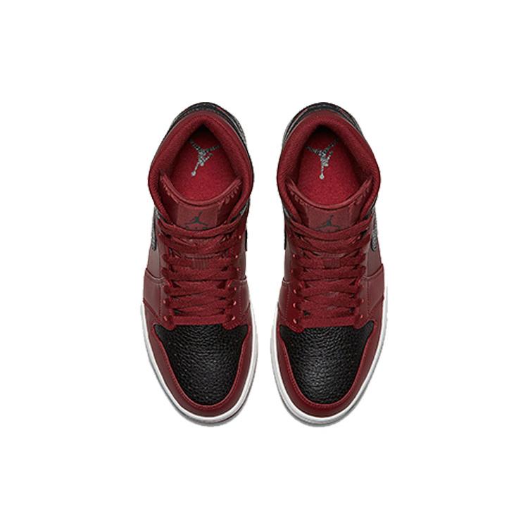 Jordan 1 Ретро Средний Командный Красный Черный 554724-601