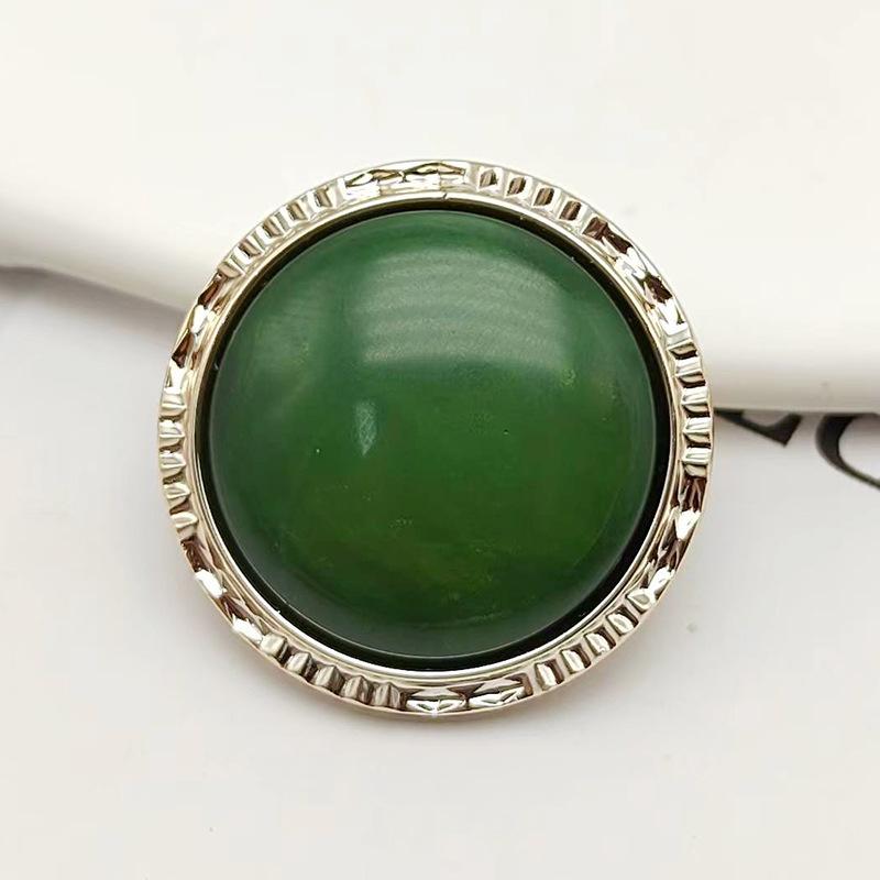 10pcs Pretty Plating Buttons Square Round Buttons Coat Windbreaker Sweater Accessories Various Styles DIY Sewing Supplies