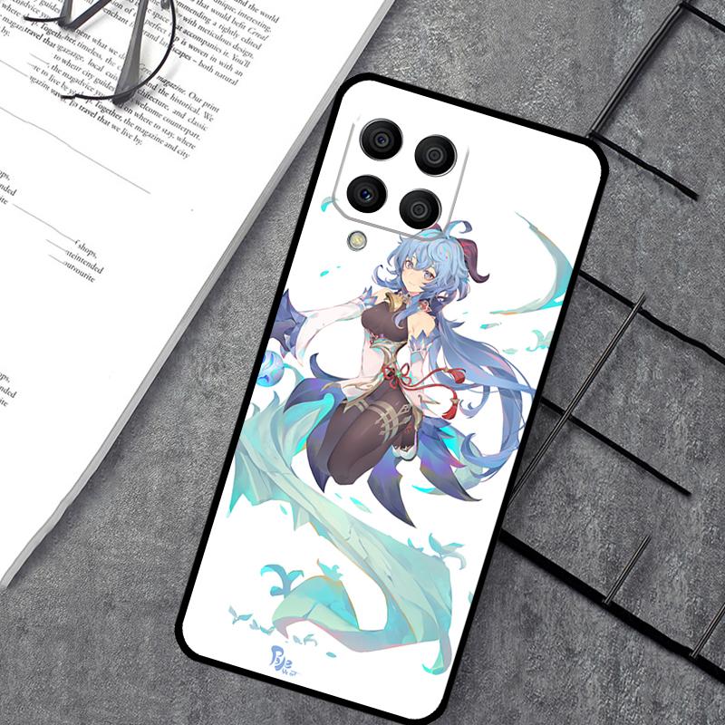 Чехол для игры Genshin Impact GanYu для Samsung Galaxy M54 M32 M52 M15 M11 M12 M13 M14 M06 M16 M36 M56 M31 M53 M35 M55 M34