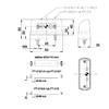 LED license plate light with position light 12V 24V