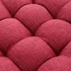 Red Christmas Large Floor Seat Cushion Thickened Tatami Chair Seat Pillow Pad Tufted Round Big Pillows Chair Pad Ottoman Poufs