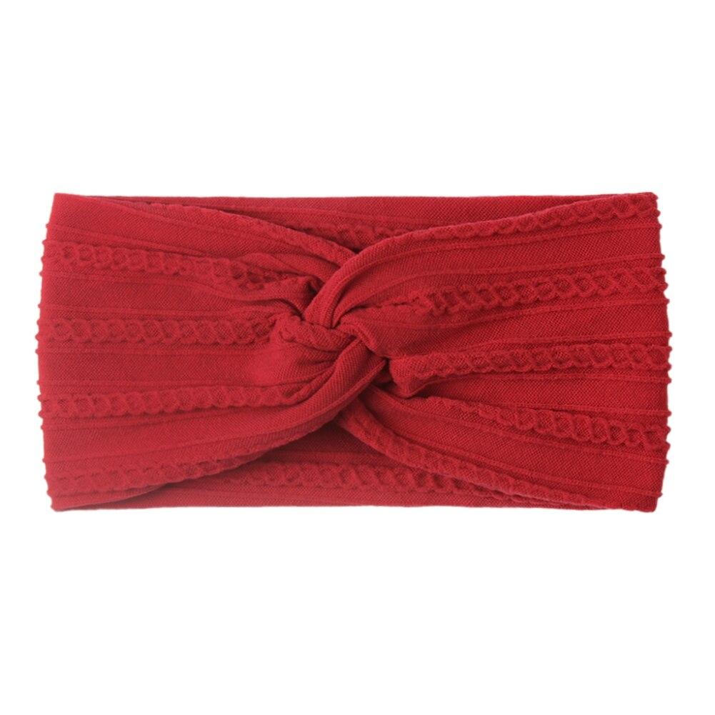 Повязка на голову с бантом для маленьких девочек, аксессуары для волос, эластичная повязка на голову с бантиком и заячьими ушками для малышей, повязка на голову с узлом, обертывания на голову