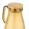 Кувшин для холодной воды 1,5 л, заварочный чайник, с бамбуковой крышкой, кувшин для холодильника