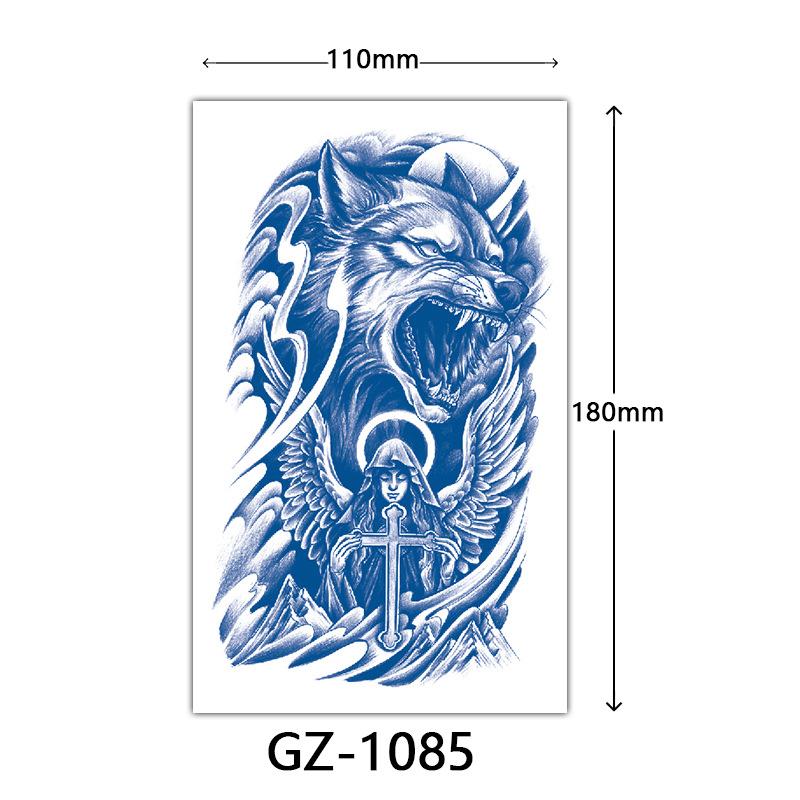 Соковые тату-наклейки, Растительные тату-наклейки, Полуперманентные тату-наклейки с английскими буквами Тату