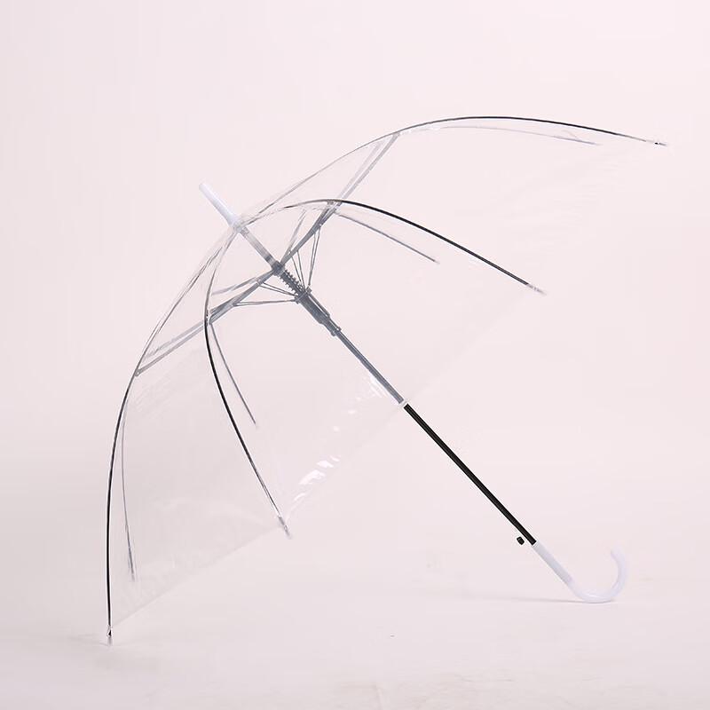 Lilang 16-Rib Straight Transparent Umbrella