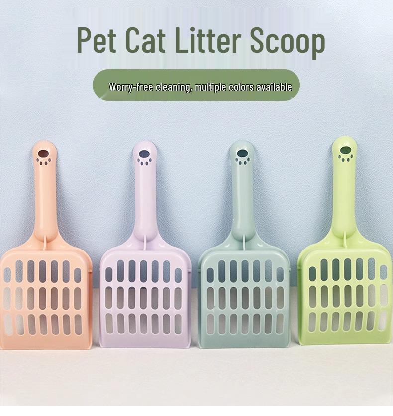 Предложение для новичков: Совок для кошачьего туалета с мелкими отверстиями - Инструмент для уборки фекалий для котят, зоотовары, 0,01 Бесплатная доставка!