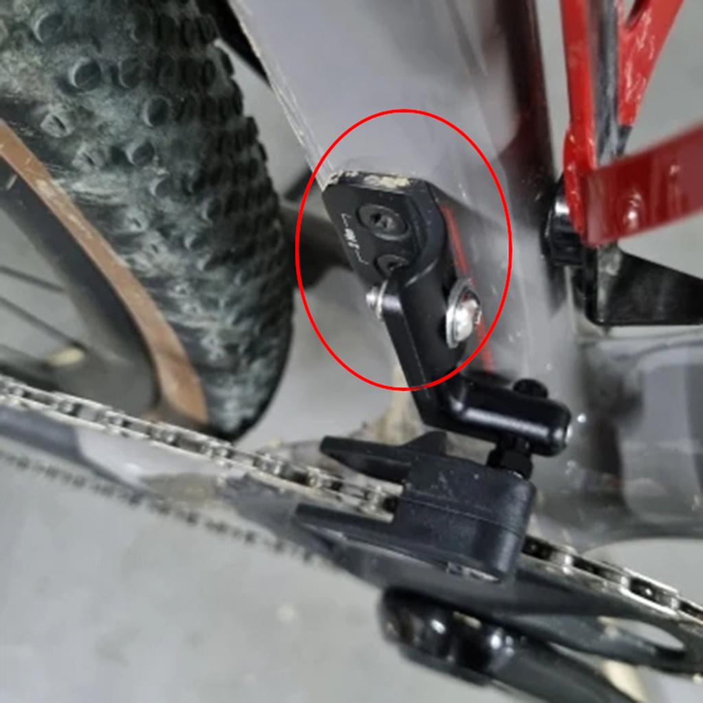 Велосипеды Передний переключатель Крючок Рама шоссейного велосипеда Крючок для переднего переключателя из алюминиевого сплава для шоссейного велосипеда