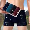Comfortable Men's Mid-Rise Boxer Briefs: Breathable, Flat-Leg Underpants