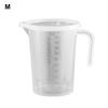 Healthy Smooth Strong Toughness Plastic Comfortable Handle Measuring Mug Cup for Home Measuring Cup