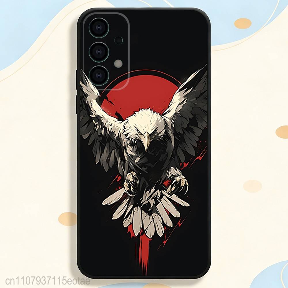 Орел летит Крутое искусство Чехол для Samsung Galaxy S26 S21 S25 FE S24 S23 Ultra S20 S9 S22 Plus S10 ТПУ Чехол