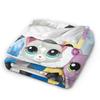 Теплое Мягкое Одеяло для Кемпинга Littlest Pet Shop Плед Фланелевое Покрывало для Улицы Новинка Чехол для Дивана-кровати