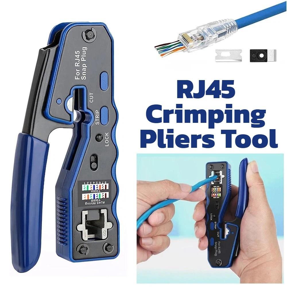 Stripping Function RJ45 Crimping Pliers Tool Wire Stripper Tools  Wire Connecting Tools