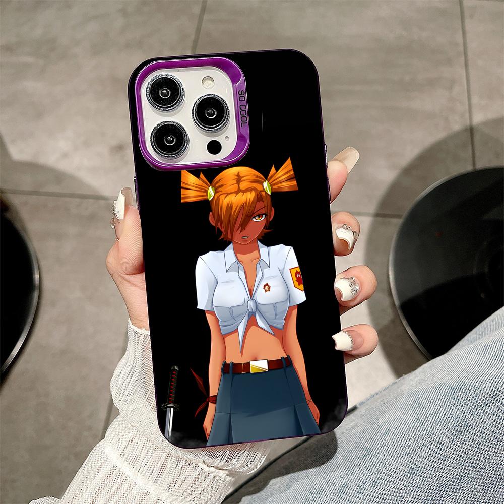 Everlasting Summer Alisa Purple Translucent Mobile Phone Case for iPhone 17 16 15 14 13 12 11 X XR XS Air Pro Max Plus Cover