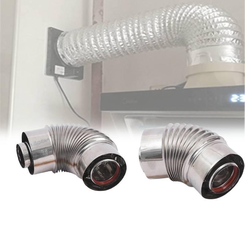 Сверхпрочный кухонный вытяжной воздуховод из нержавеющей стали для эффективной вентиляции воздушного потока