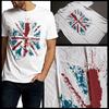 Футболка с флагом Соединенного Королевства Великобритания UK Город Лондона Манчестер Ливерпуль