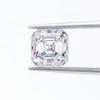 Cellacity White Short Square Aschi Mosanite 0.5 Cct-7.0 CT-D Color Laboratory Grown Diamond GRA Certificate