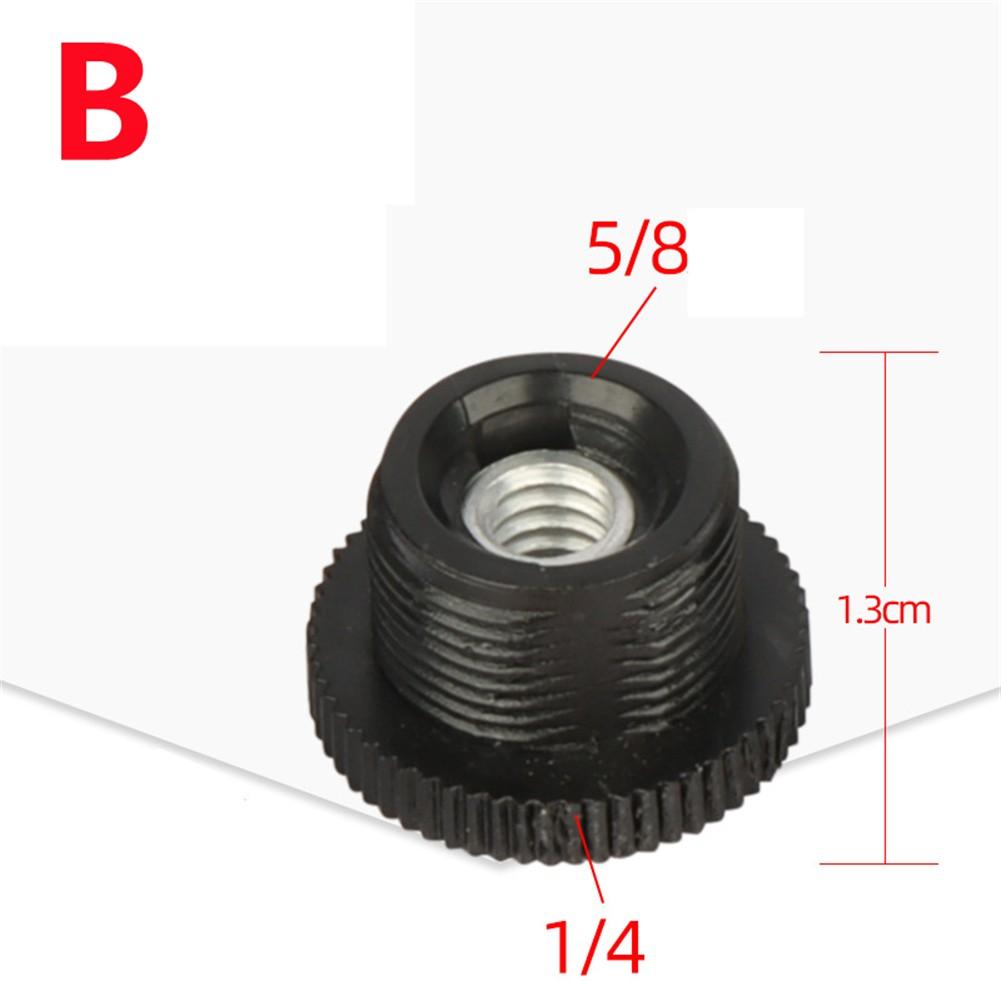 Горячий адаптер для микрофонной стойки 5/8 Male To 3/8 1/4 Female
