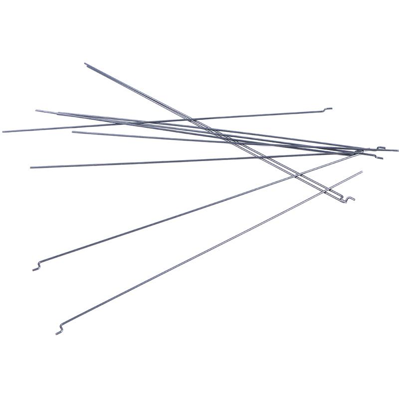 10 шт. Z-образный рычаг рулевого механизма, тяга, сервопривод, диаметр 1,2 мм, длина 20 см