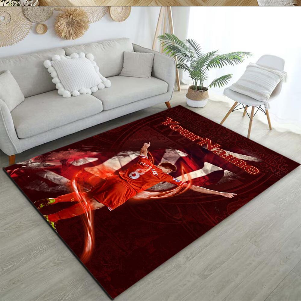 Liverpool Customized Name Floor Mat Perfect for Entryway Decorate room Outdoor Foyer Antislip Carpet Office home decor