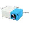 Мини-проектор YG300 Micro HD для домашнего кинотеатра и мобильного использования