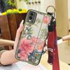 Ring Silicone Phone Case For Nokia C32 Wrist Strap Soft case Anti-dust Dirt-resistant For Mom Waterproof Durable Fashion