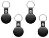 [Набор из 4 штук] Чехол для MiLi Smart Tag [HVUYAL] Премиальный держатель для ключей из ПУ кожи