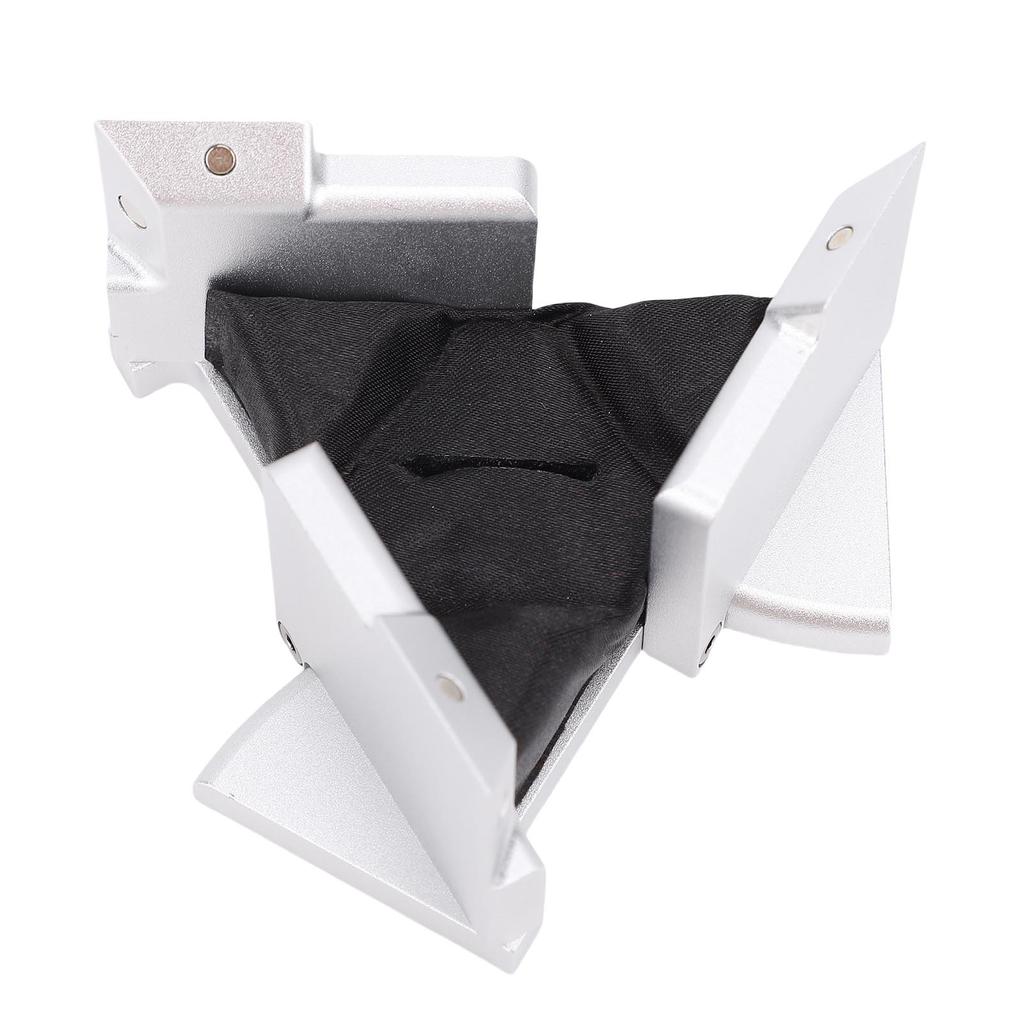 Кинетическая коробочка для кольца из алюминиевого сплава, магнитная складная витрина для ювелирных изделий, держатель для помолвочного кольца для