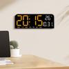 Temperature Electronic Wall Clock Wall-mounted Display Table Clock Digital LED Clocks  for Bedroom