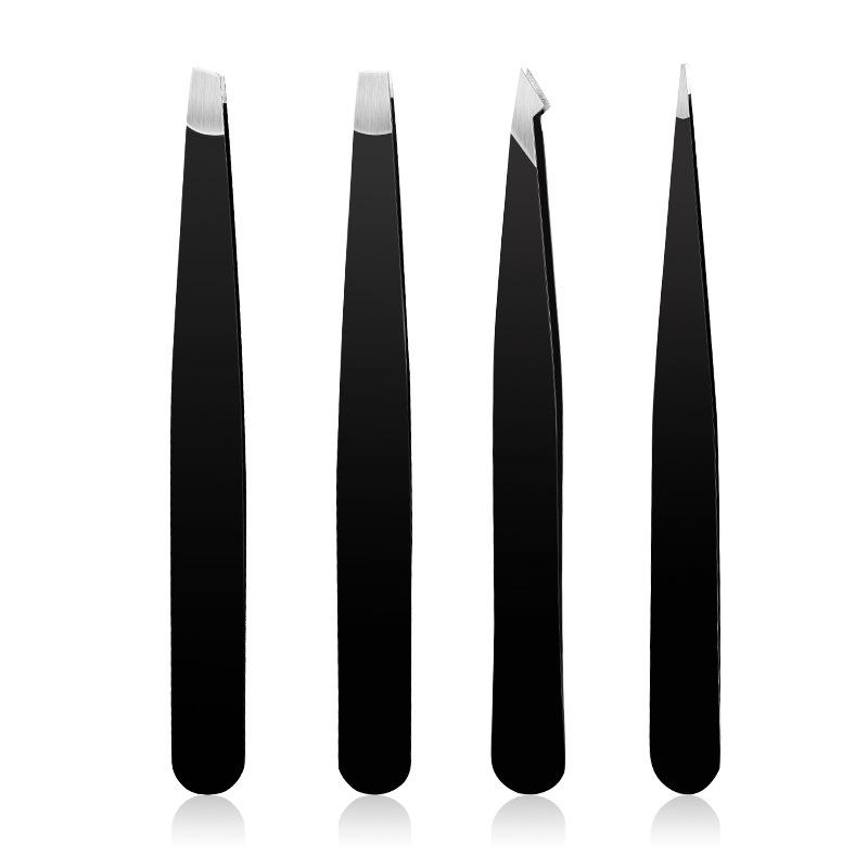 Anti-static Stainless Steel Tweezers Maintenance Tools Industrial Precision Straight Tweezers Repair Tool for Eyebrow