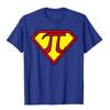 SuperPi Pi Math Teacher SuperPi Superhero Super Pi футболка хлопковые топы с принтом рубашка популярные футболки унисекс с 3D принтом
