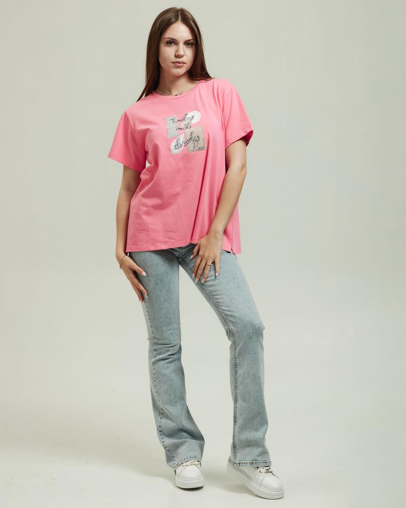 Футболка женская RAW 36922 XL розовая