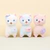 Charming Short Plush Alpaca Keychain Creative Bag Accessory Stuffed Toy