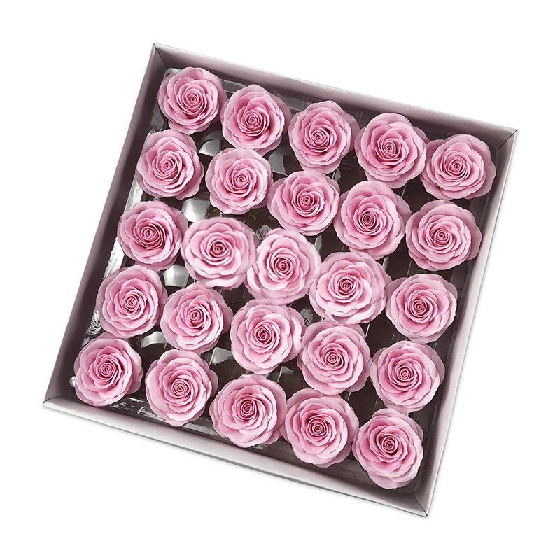 2025 Новая мыльная роза, головка цветка, теплый цвет, подарок своими руками на День матери, день рождения, День святого Валентина, свадьбу, бэби-шауэр, сувенир