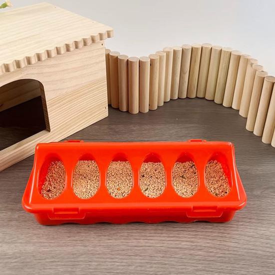 Пластиковая откидная кормушка для кур, небольшой поддон для кормления птицы с отверстиями, поилка для утят, перепелов, кормушка без отходов для птиц, голубей, кур