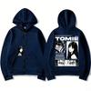 Anime Tomie Junji Ito Zipper Hoodie Men Women Fleece Manga Cosplay Zip Up Jacket Unisex Horror Gothic Harajuku Zip Up Sweatshirt
