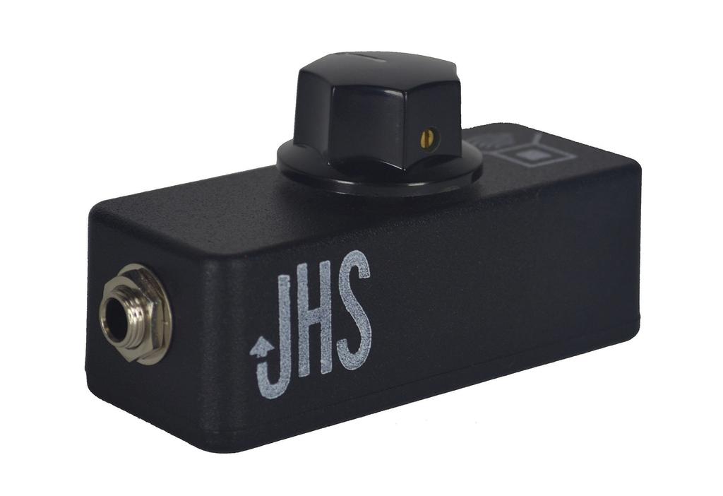 JHS Pedals Пассивный аттенюатор Стиль Педаль Маленький Черный Усилитель Box