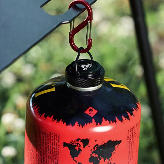 Магнитная крышка газового баллона из алюминиевого сплава, крышка адаптера для баллона с бутаном, портативная герметичная крышка для газового баллона для кемпинга и барбекю