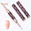 Nail Art Pen Ultra-fine DIY Reusable Durable Anti-break Stripe Dotting Nail Line Pen Nail Salon Supply