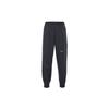 SS22 Solid Color Logo Print Cuffed Sports Pants Women Bottoms Black DN4848-010