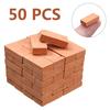 50pcs 1:16 Real Mini Bricks Model, Miniature Figurine Landscaping Accessories, DIY Fake Bricks Toy For Fairy Garden Building