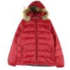 Beauty Products With Fur Hood Down Jacket L Pink Women Used