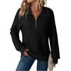 Women's Solid-color Fashionable Long-sleeved Top Hoodie