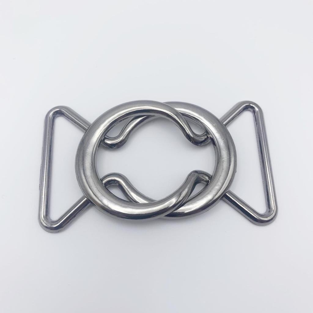 Минималистичная восьмисимвольная пряжка из металлического сплава для утягивания талии и аксессуары для подхватов штор