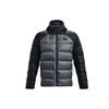 Training Sports Warm Hooded Down Jacket Men Outerwear Black 1364903-001